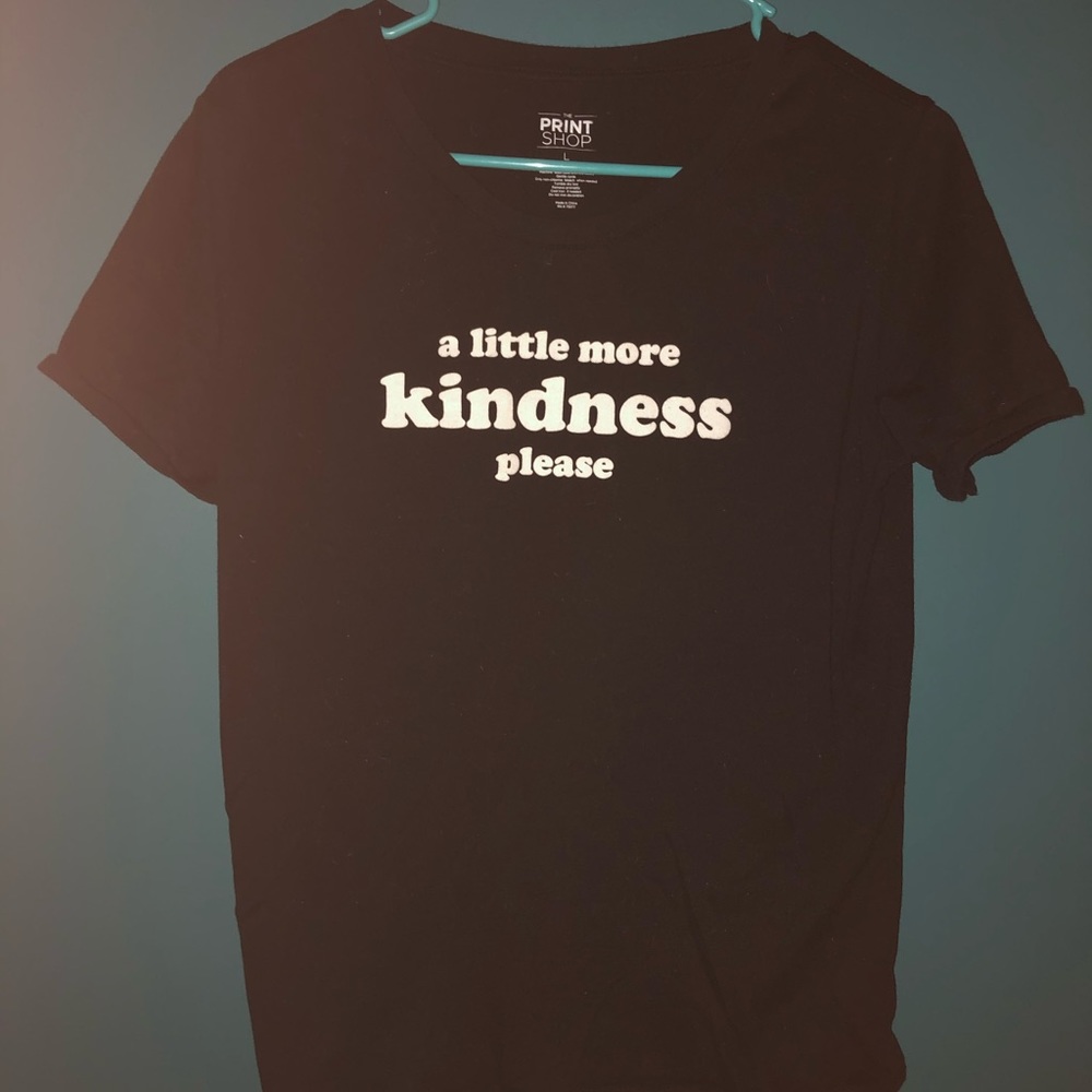 A LITTLE MORE KINDNESS PLEASE aesthetic tee